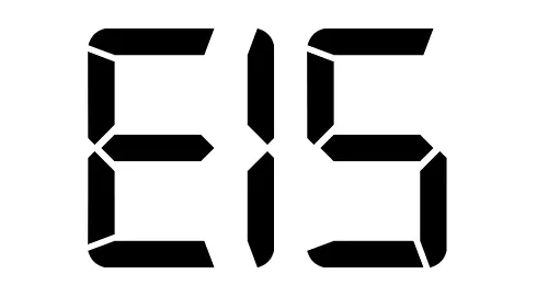 خطا و ارور E15 لباسشویی اکسپریال
