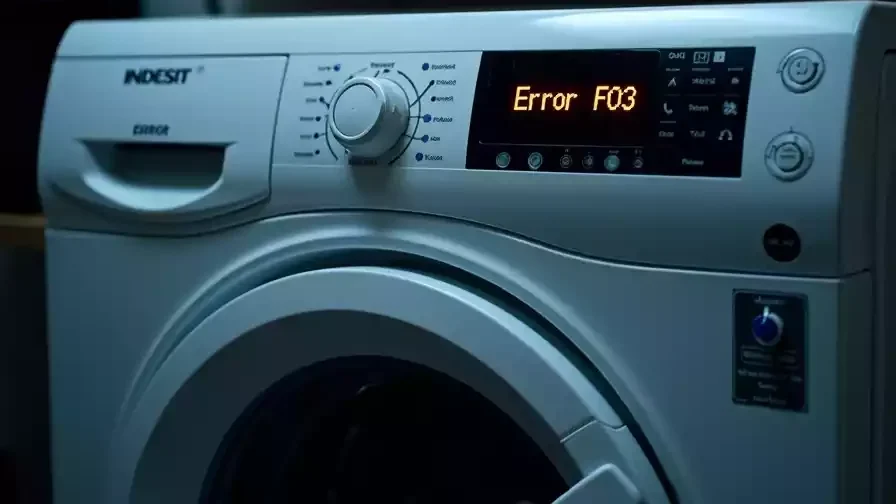 ارور F03 لباسشویی ایندزیت