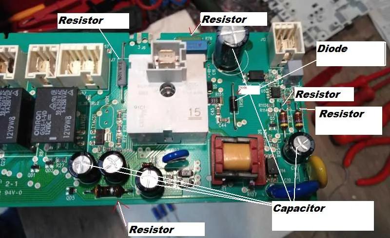 تعمیر برد لباسشویی و ظرفشویی اکسپریال